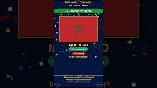 Can You Guess This FIFA World Cup 2026 Flag? ⚽ #21