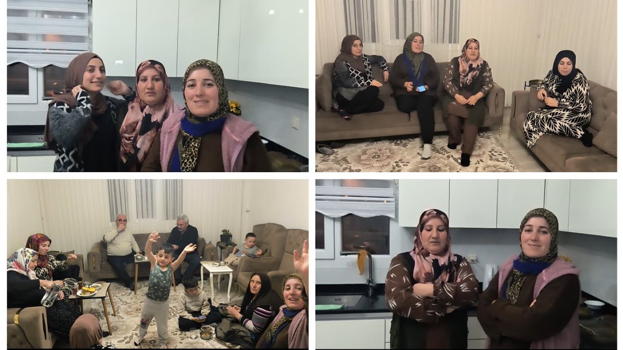 YİNE DERMAN BACIMDAYIZ KİMLERİ DAVET ETTİK TATLI ÇAY KEYFİMİZ🥰RABBİM İFTARINI KABUL ETSİN İNŞALLAH🤲