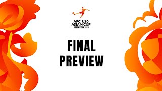 #AFCU20 | Final Preview