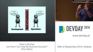 Paul Stack - What is DevOps and How it Can Help My Business Succeed
