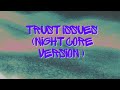 Capture de la vidéo Bmv Young Face - Trust Issues (Nightcore Version - Official Audio)