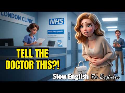 How to Speak English at the Doctor | Easy English Listening Practice (A2 Level)
