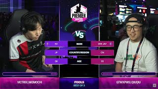 DAY 1 Capcom Pro Tour 2024 Singapore - Momochi (ED) vs QiuQiu (ED)