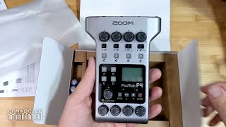 Zoom Podtrak P4 Unboxing