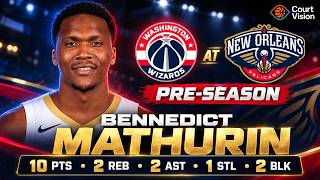 Bennedict Mathurin - 10 Points, 2 Assists, 2 Rebounds vs Wizards - 2026-27 Preseason