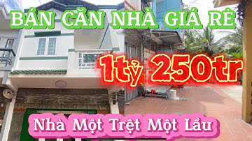 💥 BÁN CĂN NHÀ, 1 TRỆT 1 LẦU GIÁ RẺ CẦN GIUỘC @minhthanhbdscangiuoc 