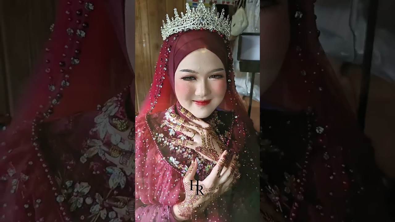Edisi Ngehenaiin 2 Pengantin Cantik.Melda dari talohen hulu dan juga cahaya dari Moloh