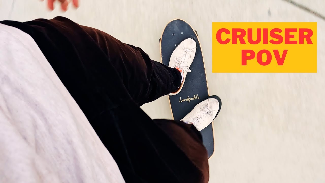 Cruising to Domino's on Landyachtz's Dinghy - POV