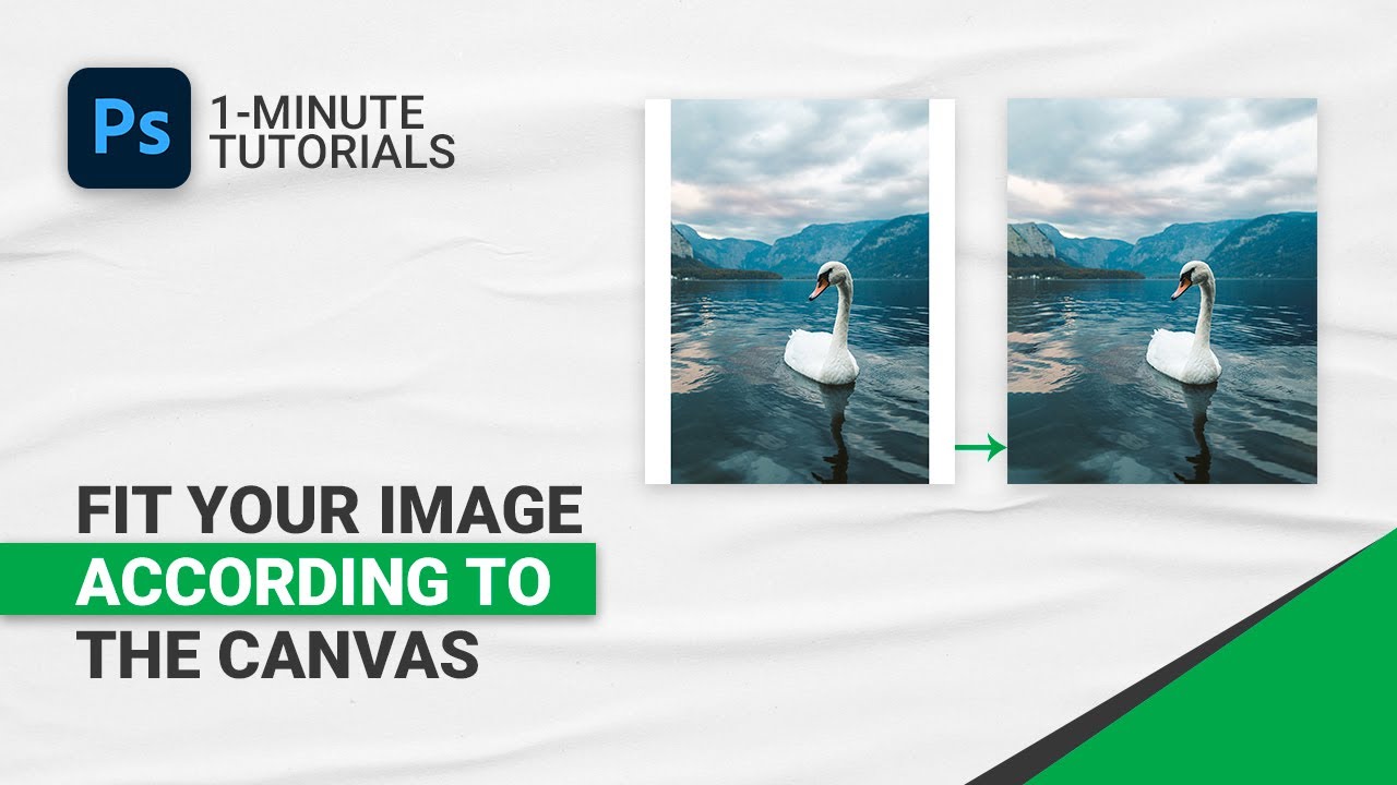 How To Fit Image To Canvas In Photoshop