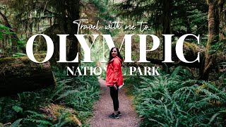 My First Solo Trip (Pt. 2) - Olympic National Park! Mountains, Rainforests, Lakes and Beaches