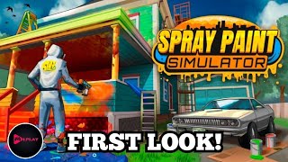 Spray Paint Simulator | FIRST LOOK! | LOVE THIS GAME! | PS5 HDR | screenshot 5