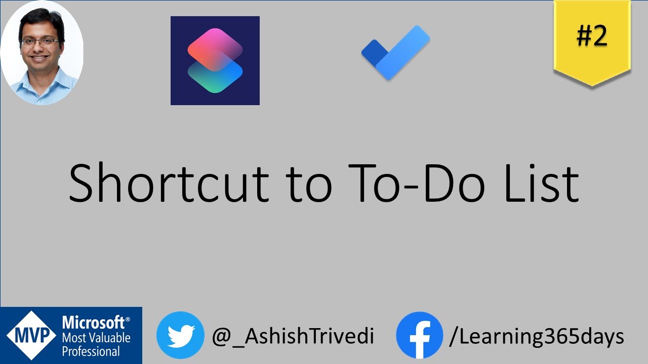 How to use iOS shortcut app to connect with Microsoft To-Do list?