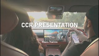CREATIVE CRITICAL REFLECTION (CCR) QUESTION # 1- Maira Naeem