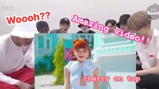 BTS reaction to a new mv of Bini #bini
