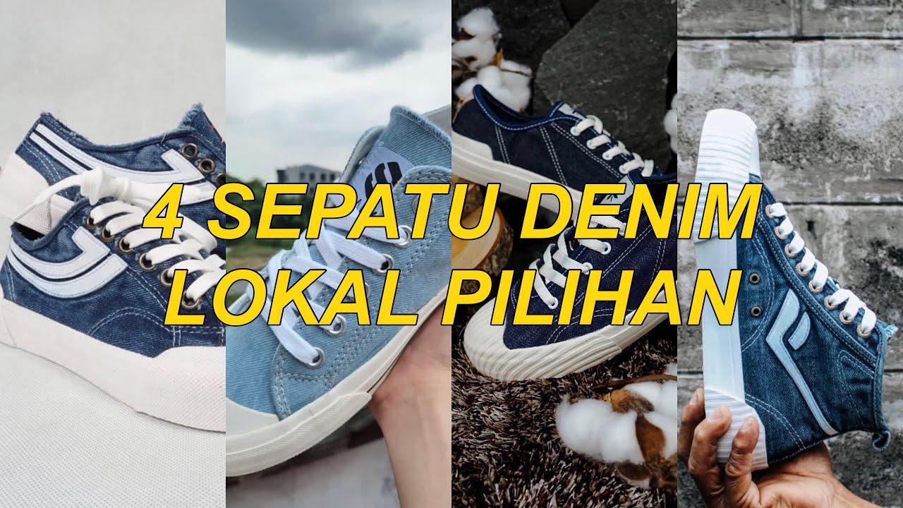 Sepatu Denim Lokal 