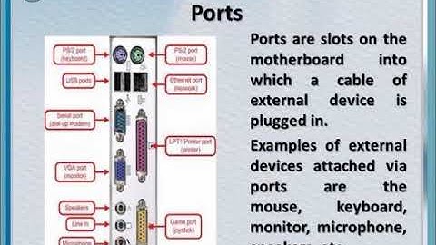 Memory Ports Expansion Slots, Expansion Cards