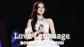 260308 Bonnie Pattraphus  Love Language