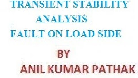 Transient stability analysis in power system continued  2(Sudden change in electrical output)