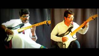 Video thumbnail of "Ekadantaya Vakratundaya Guitar cover by mahesh iyer"