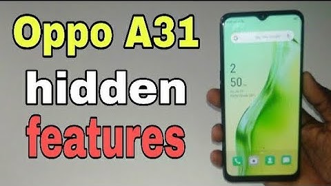 Oppo A31 top hidden features। Oppo A31 tips and tricks in hindi