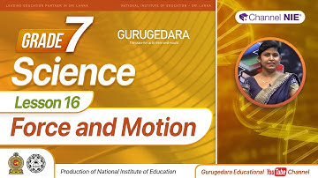 Force and Motion (Lesson 16) | Grade 07 - Science - P 04