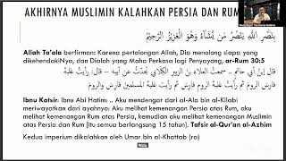 Ust Agung Waspodo Mpp Sikap Rasul Saw Atas Konflik Dunia