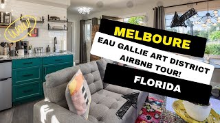 Eau Gallie Arts District Tour⎮Melbourne Florida Airbnb Tour