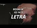 ROSALÍA G3 N15 LETRA mp3