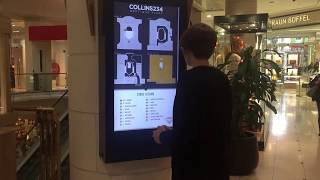 Digital directory touch screen Wayfinder