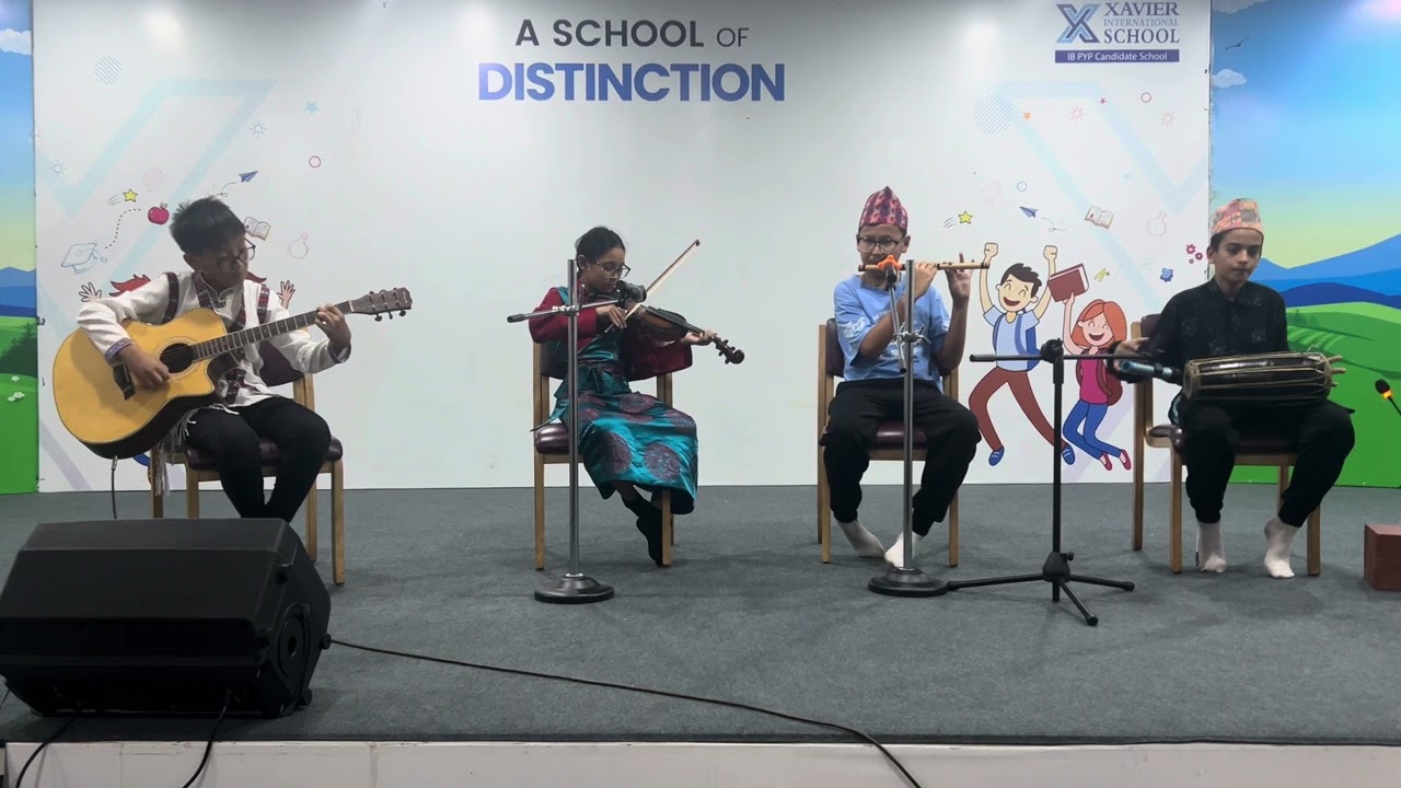 Our Students performing for CREÒ INTERNATIONAL 2025.