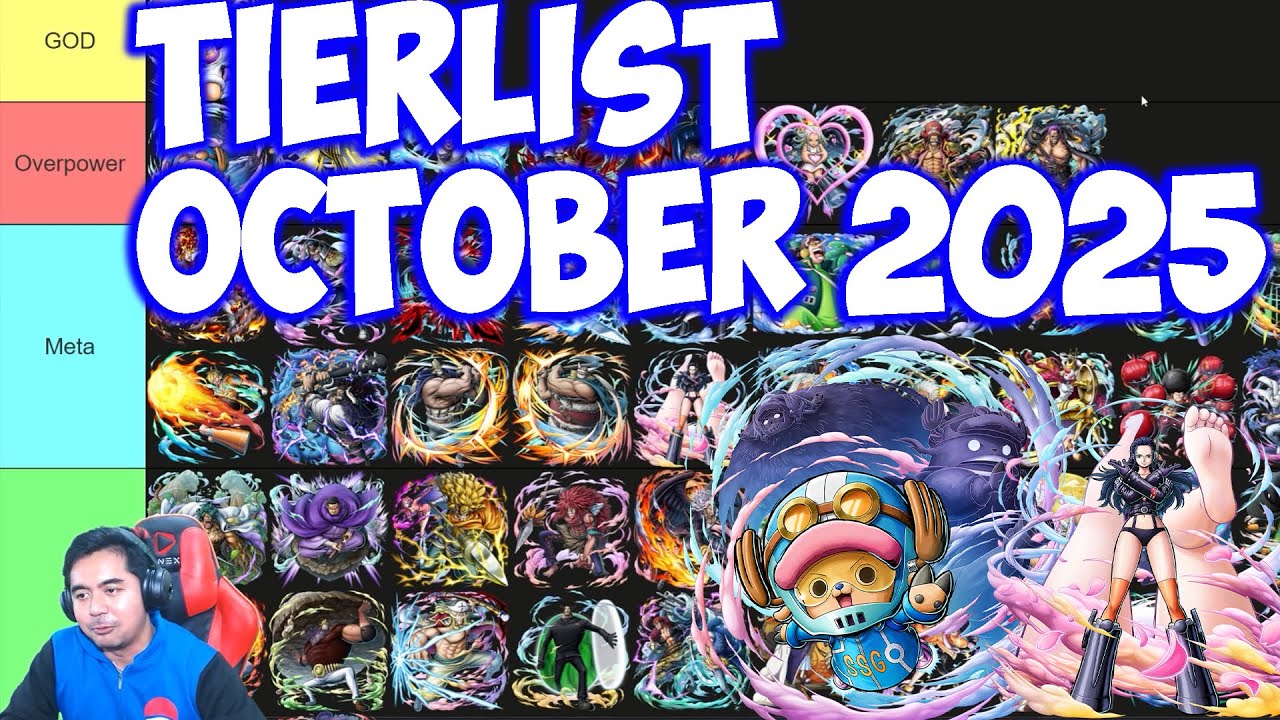 EX Luffy Nika Tetap Broken 🔥🔥- Tierlist Terbaru October 2025 One Piece Bounty Rush