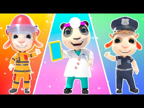 Cool Professions | Funny New Cartoon for kids | Dolly and Friends
