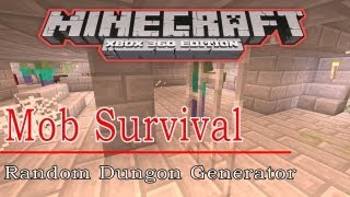 Minecraft Xbox 360:Random Dungeon Generator like in Diablo 3 w/Download
