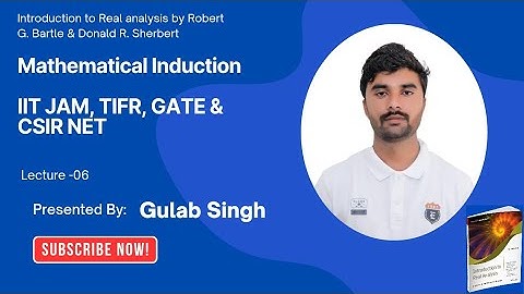 1.2 Mathematical Induction-01 | IIT JAM, GATE, CSIR NET | MSc & B.Sc Mathematics
