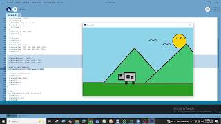 Creación de una Escena en 2D con Transformaciones Geométricas en Processing