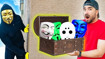 Found PROJECT ZORGO Hacker SECRET BOX of GAME MASTER Mask DIFFUSING EMP Device BEFORE Time EXPIRES