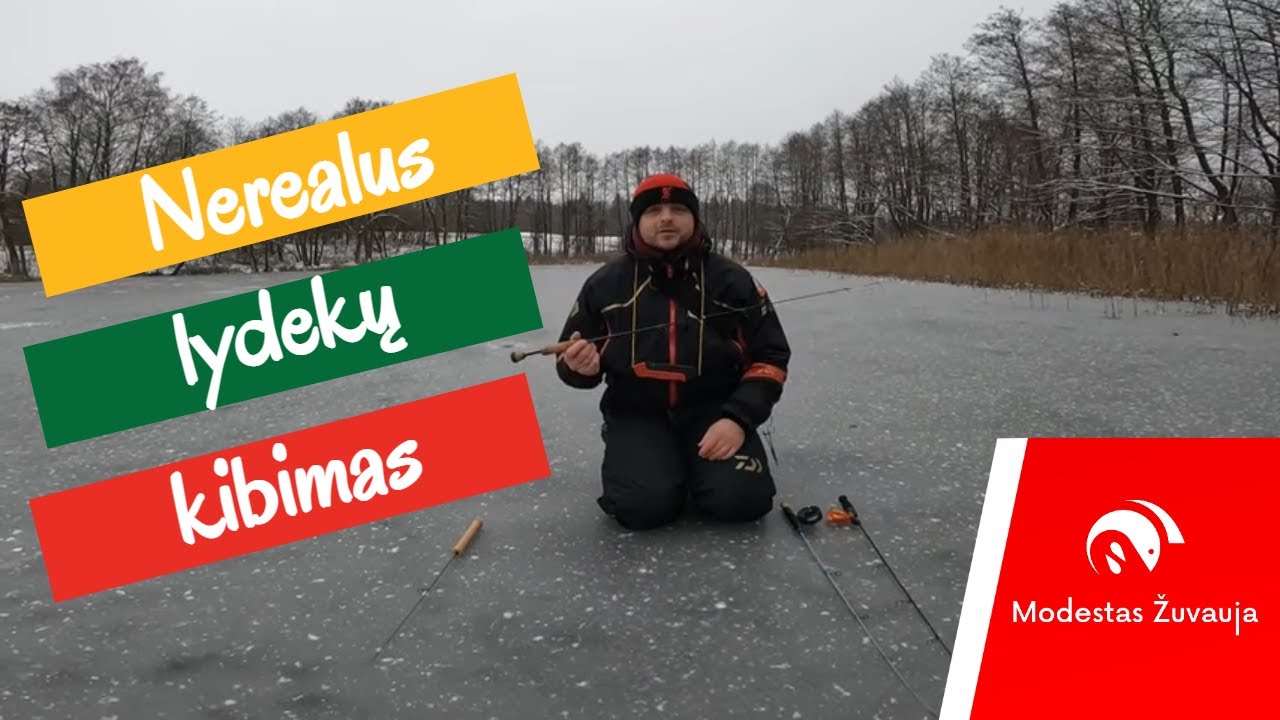 Pirmas ledas ir nerealus lydekų kibimas...poledinė žvejyba su balansyrais