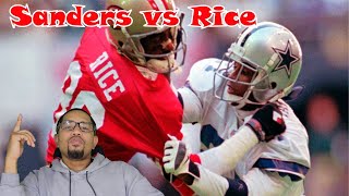 Deion Sanders VS Jerry Rice - REACTION