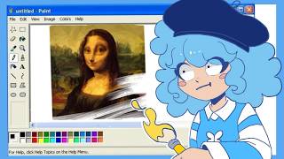 •FIZ uma OBRA DE ARTE NO PIOR APLICATIVO PRA DESENHAR