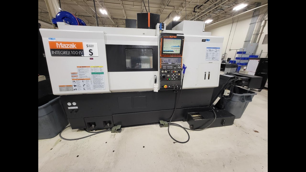 Late Model Surplus CNC Machinery Auction Lot 108 - 2010 MAZAK INTEGREX 100-IV S CNC  TURNING CENTER