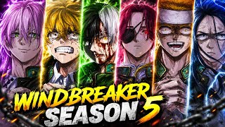 Windbreaker Season 5 Explained in Hindi #anime #windbreaker #manga