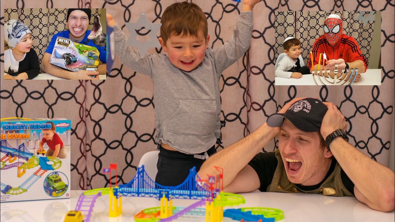 Hanukkah celebration 2020 | Unboxing Gifts | Kids video