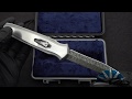 Jeff Harkins Triton II OTF Vegas Forge Razor Wire Damascus Dagger