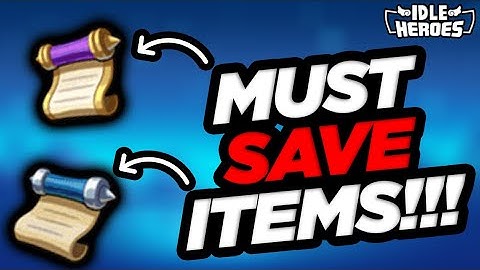 Idle Heroes - MUST SAVE Resources for Big Events!!!