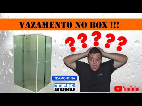 Vazamento no box ? Resolvindo com Tekbond e Tramontina - Faça você mesmo !!!