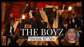 THE BOYZ ARE VAMPIRES NOW?! 😳 Reacting to 더보이즈 (THE BOYZ) - 'Drink It'  MV | AmmyXDee