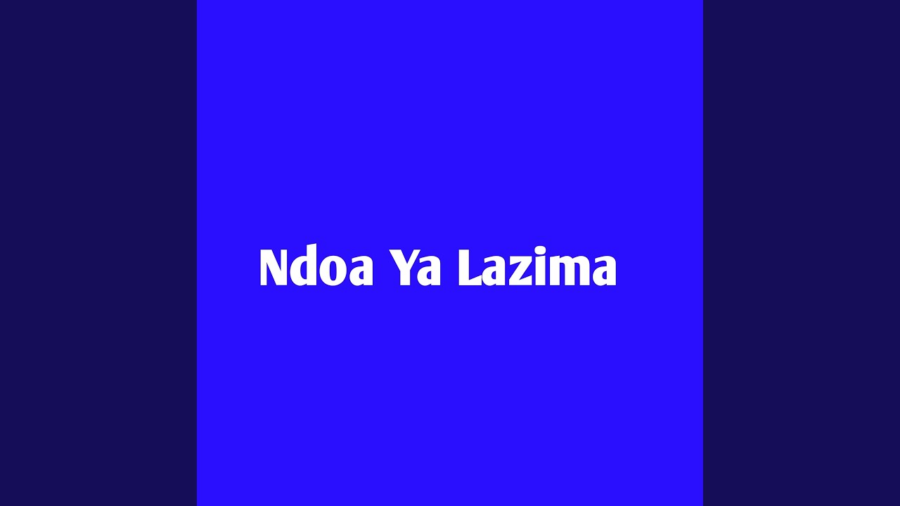 Ndoa Ya Lazima