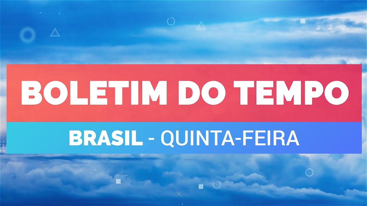 Previsão Brasil - Um ciclone extratropical influencia o Sul do país