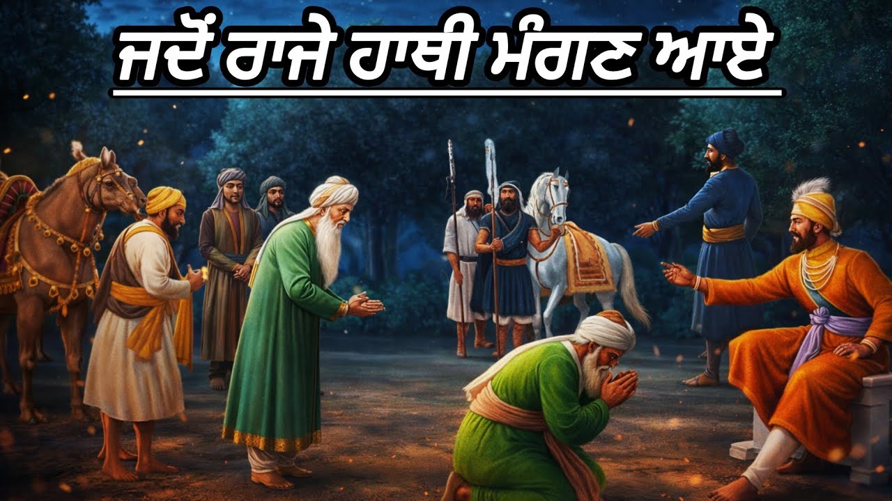 ਜਦੋਂ ਰਾਜੇ ਗੁਰੂ ਜੀ ਤੋਂ ਹਾਥੀ ਮੰਗਣ ਆਏ || Giani Sher Singh ji Gurbani Remix Katha ਸ੍ਰੀ ਗੁਰੂ ਹਰਿਰਾਏ ਜੀ 
