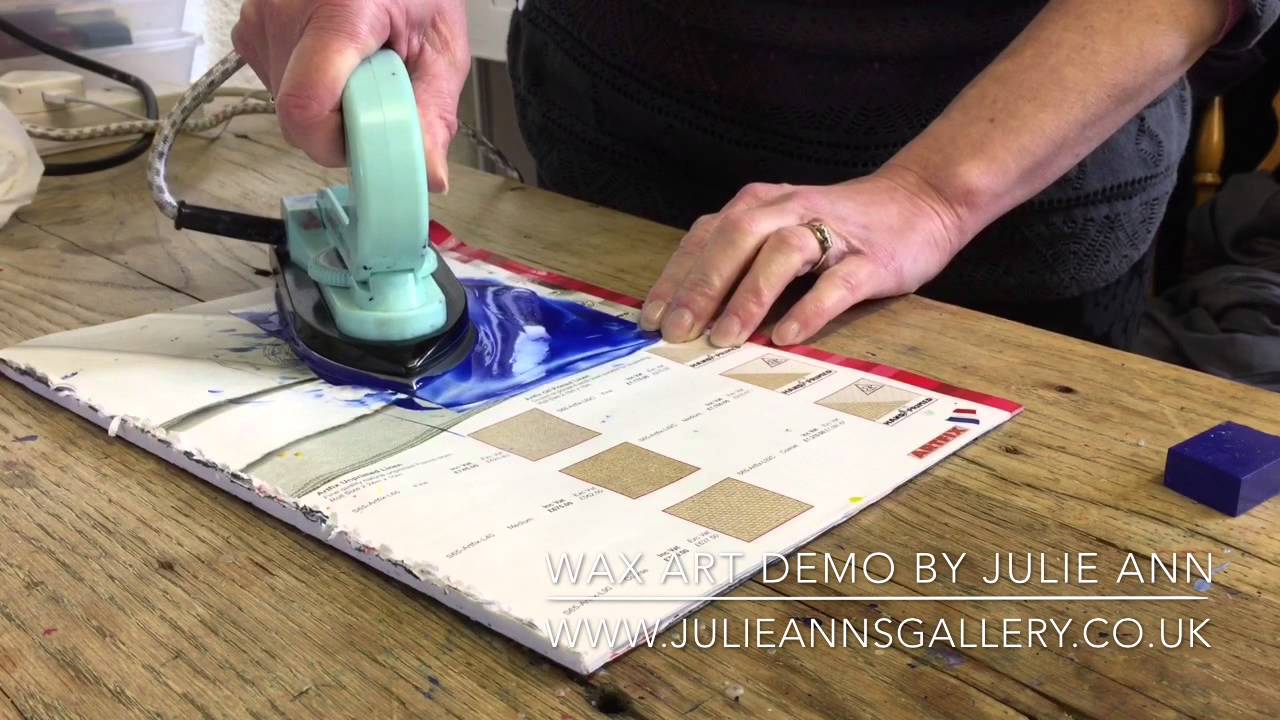 Encaustic Wax Demo YouTube